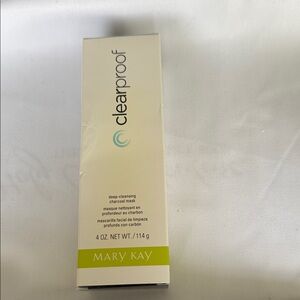 Mary Kay Clearproof Charcoal Mask - White and Green Packaging